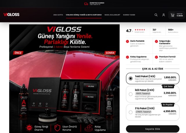Vigloss — Shopify